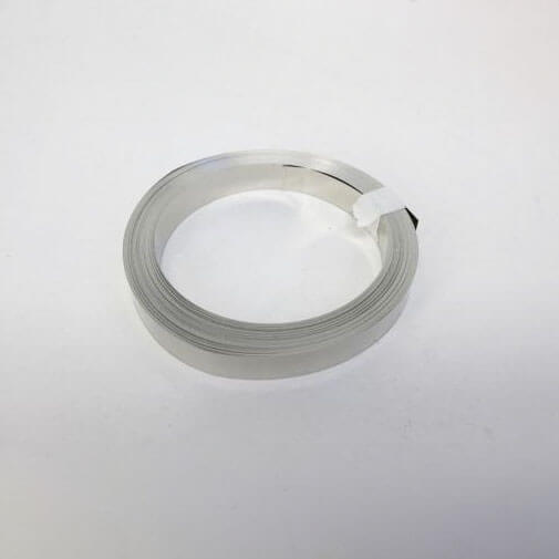 リチウムイオン電池用 ニッケルストリップテープ（0.15×8mm）10m